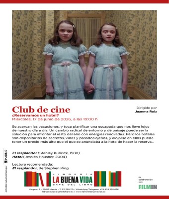 Club de cine con Juanma Ruiz: ¿Reservamos un hotel? en Madrid