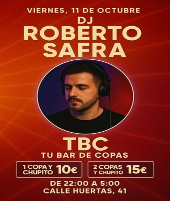 Dj Roberto Safra en Madrid
