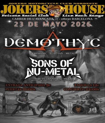 Concierto Demothyc + Sons Of Nu Metal en Barcelona