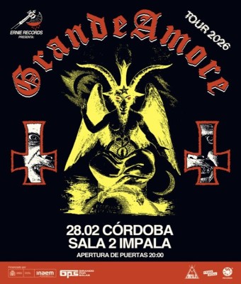 CONCIERTO GRANDE AMORE (GPS) - CÓRDOBA - SALA 2 IMPALA -  SÁBADO 28 DE FEBRERO
