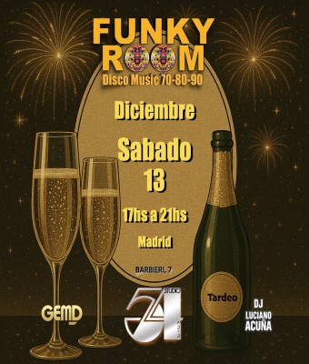 Funky Room 70-80-90 Studio 54 en Madrid