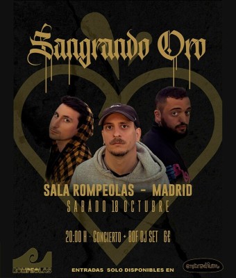 Sangrando Oro en Madrid
