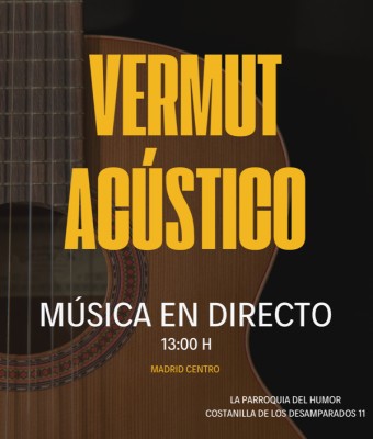 Vermut Acústico (conciertos) en Madrid