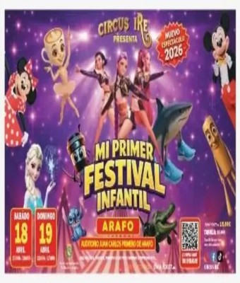 Circus Ire Presenta: Mi Primer Festival Infantil en Arafo - Tenerife