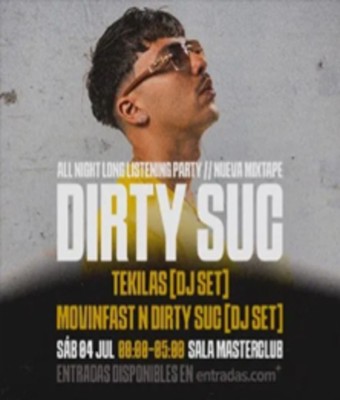 Listening Party Dirty Suc // New Mixtape en VIGO