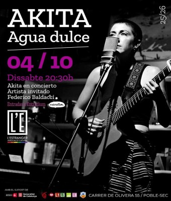 AKITA "Agua Dulce" en Barcelona