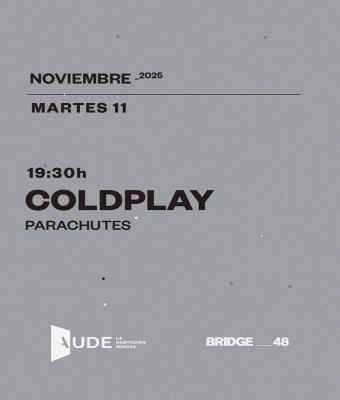 Coldplay - Parachutes · AUDE: La Habitación Sonora en Barcelona