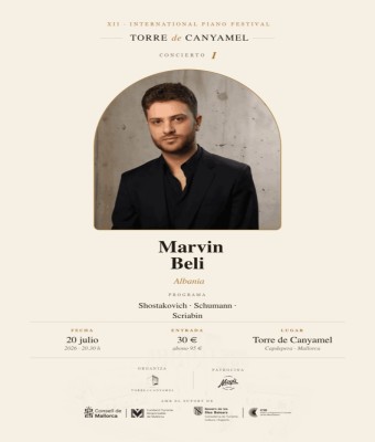 Marvin Beli. XII International Piano Festival Torre de Canyamel en Balears, Illes