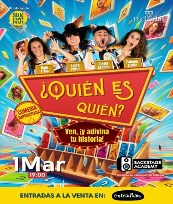 ¿Quién es quién? - Impro Show en Málaga Marzo 26
