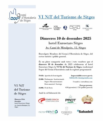 VI NiT del Turisme de Sitges 2025 en Barcelona