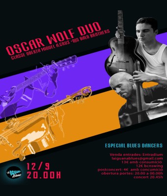 Blues a La Iguana: Oscar Wolf Duo en Barcelona