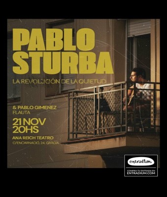 Pablo Sturba - La Revolución de la Quietud  en Barcelona