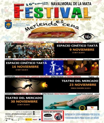 XVI FESTIVAL MERIENDA ES_CENA en Cáceres
