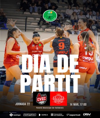 Liga Iberdrola Voleibol J22 - DSV CV Sant Cugat vs Avarca de Menorca en Barcelona
