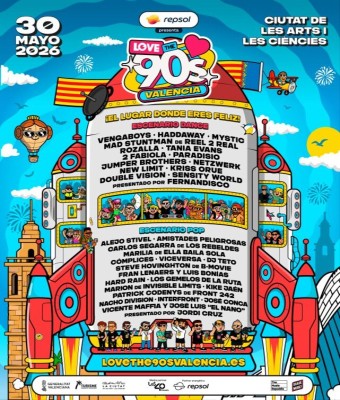 Love the 90s Valencia 2026
