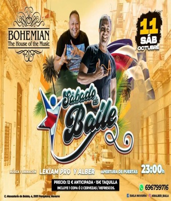 SÁBADO 11/10/25 Sábado de baile en Navarra