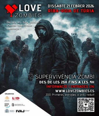 RIBA-ROJA DE TÚRIA - LOVE ZOMBIES en Valencia/València