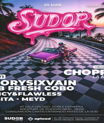 SUDOR · ESPECIAL GLORYSIXVAIN en Barcelona