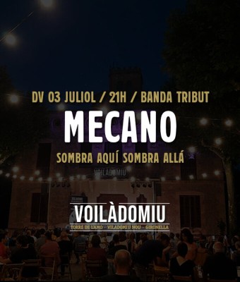 MECANO / TRIBUT en Barcelona