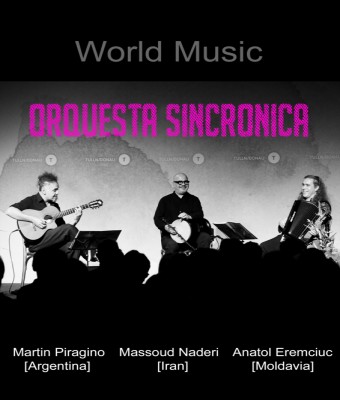 Orquesta Sincronica (World Music) en vivo en Soda Acustic en Barcelona
