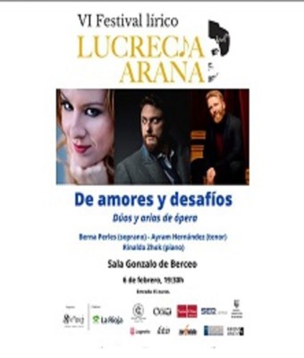"De amores y desafíos" - Dúos y arias de ópera en LOGROÑO, LA RIOJA