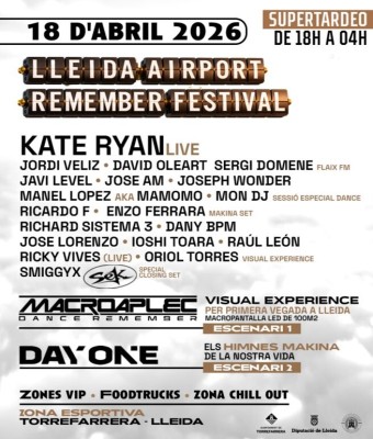 Lleida Airport Remember Festival 2026
