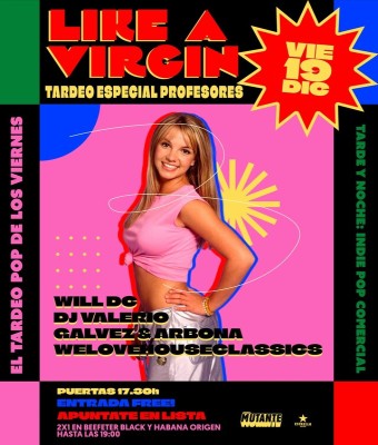 LIKE A VIRGIN // EL TARDEO DEL VIERNES en Balears, Illes