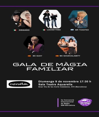 Gala de Magia familiar en Barcelona