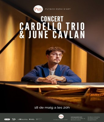 CONCERT CARDELLO TRIO & JUNE CAVLAN en Barcelona