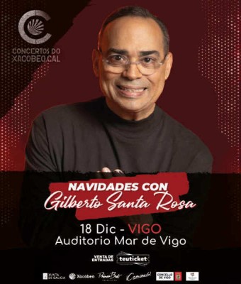 GILBERTO SANTA ROSA (Navidades con Gilberto Santa Rosa) en Vigo