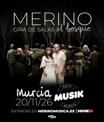 CONCIERTO MERINO - MURCIA - SALA MUSIK - VIERNES 20 DE NOVIEMBRE