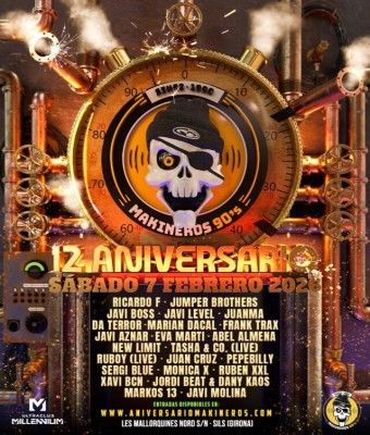 12º Aniversario Makineros en Girona
