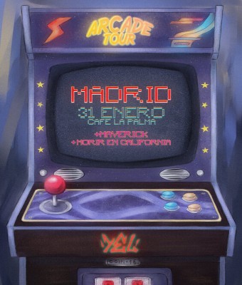 Concierto Yel en Madrid - Arcade Tour Maverick Morir En California