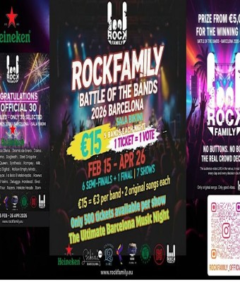 Battle of the Bands 2026 Barcelona Original Song Contest Final