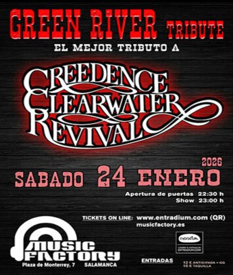 GREEN RIVER - Creedence C. R. Tribute (Music Factory, SALAMANCA)