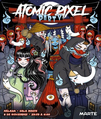 Fiesta Otaku Málaga - Atomic Pixel Party