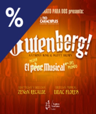 Gutenberg, el mejor musical del mundo en MADRID