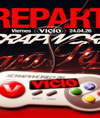 Casa Pepa x VICIO x Scrapworld: Preparty Oficial en Madrid
