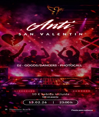 Fiesta Anti San Valentín en Alicante/Alacant