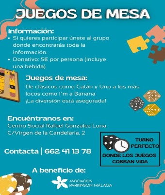 Encuentro juegos de mesa en Málaga