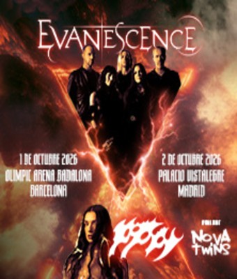 Evanescence en BADALONA, BARCELONA