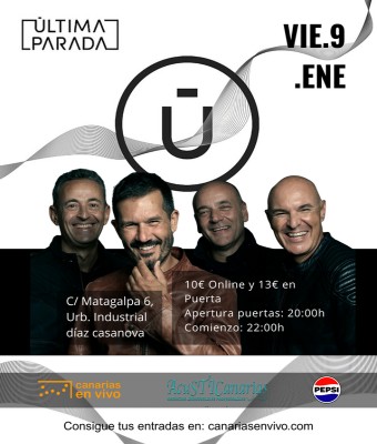 Última Parada en Canarias en Vivo en Palmas, Las