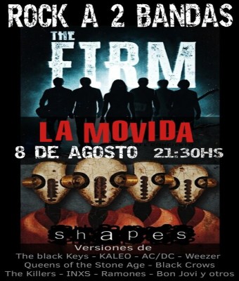  THE FIRM & SHAPES "ROCK A 2 BANDAS" en Balears, Illes
