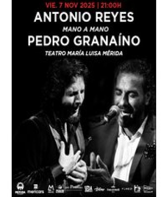 "Mano A Mano" Antonio Reyes y Pedro El Granaino - Festival Flamenco en Badajoz - Teatro María Luisa
