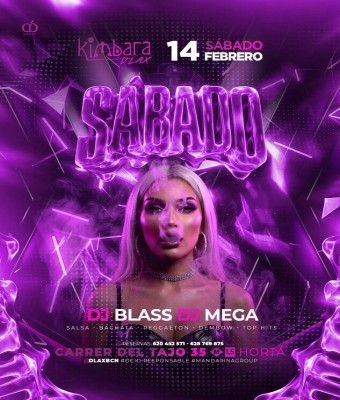 KIMBARA DLAX · SÁBADO 14FEB26 en Barcelona