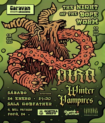 CARAVAN SESSIONS (24/ENE): PIRA + WINTER VAMPIRES en Madrid