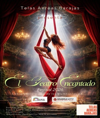 Festival Telas Aéreas Barajas - El teatro encantado (17HS) en Madrid