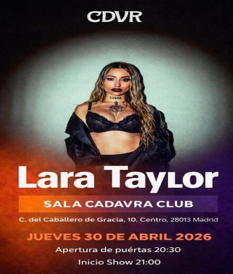 Lara Taylor en Madrid