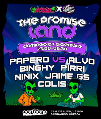 THE PROMISE LAND  LMDT X PIRINEOS HARD SOUND  en Huesca