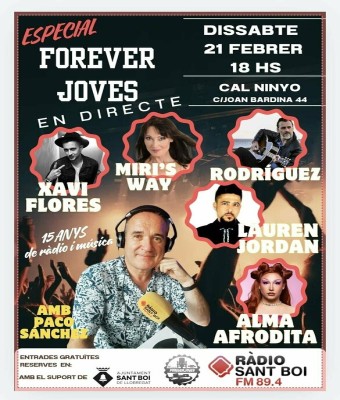 Especial Forever Joves 15 Anys en Barcelona
